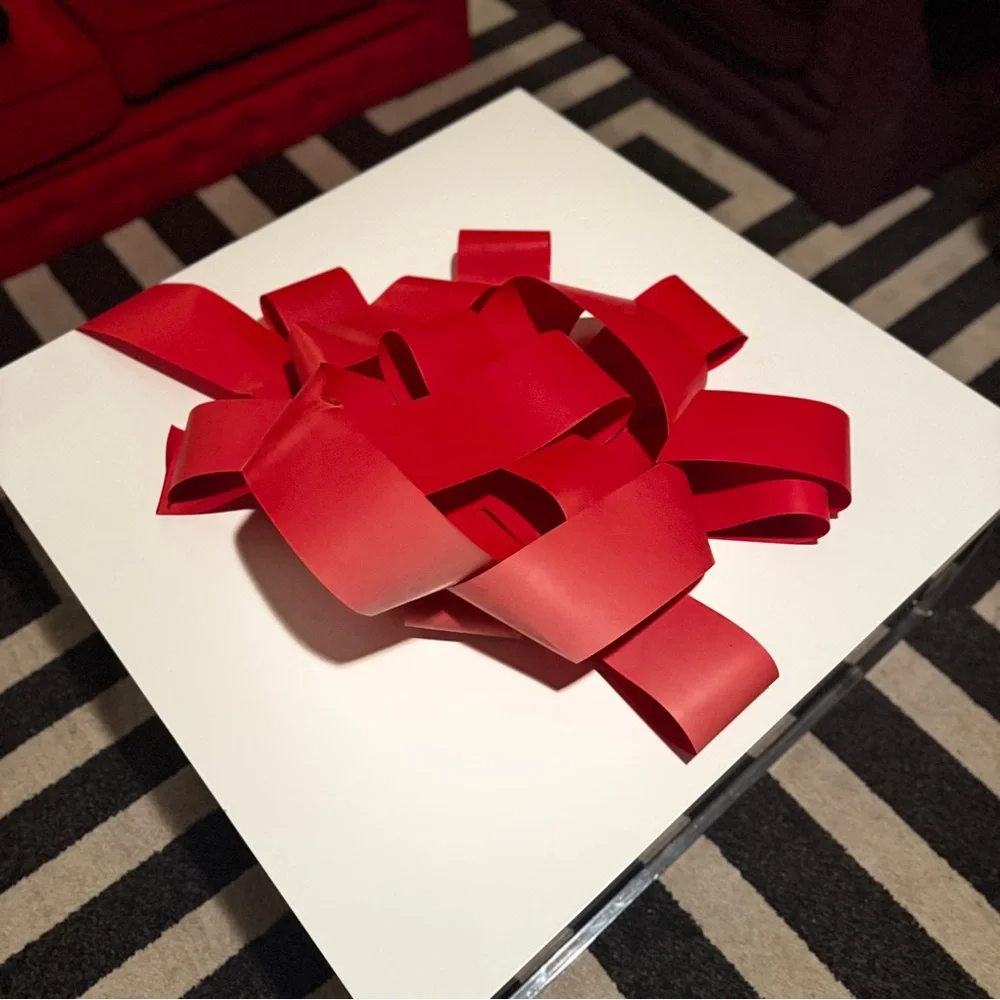 Elegant Red Ribbon Gift Box - Picture 6 of 16